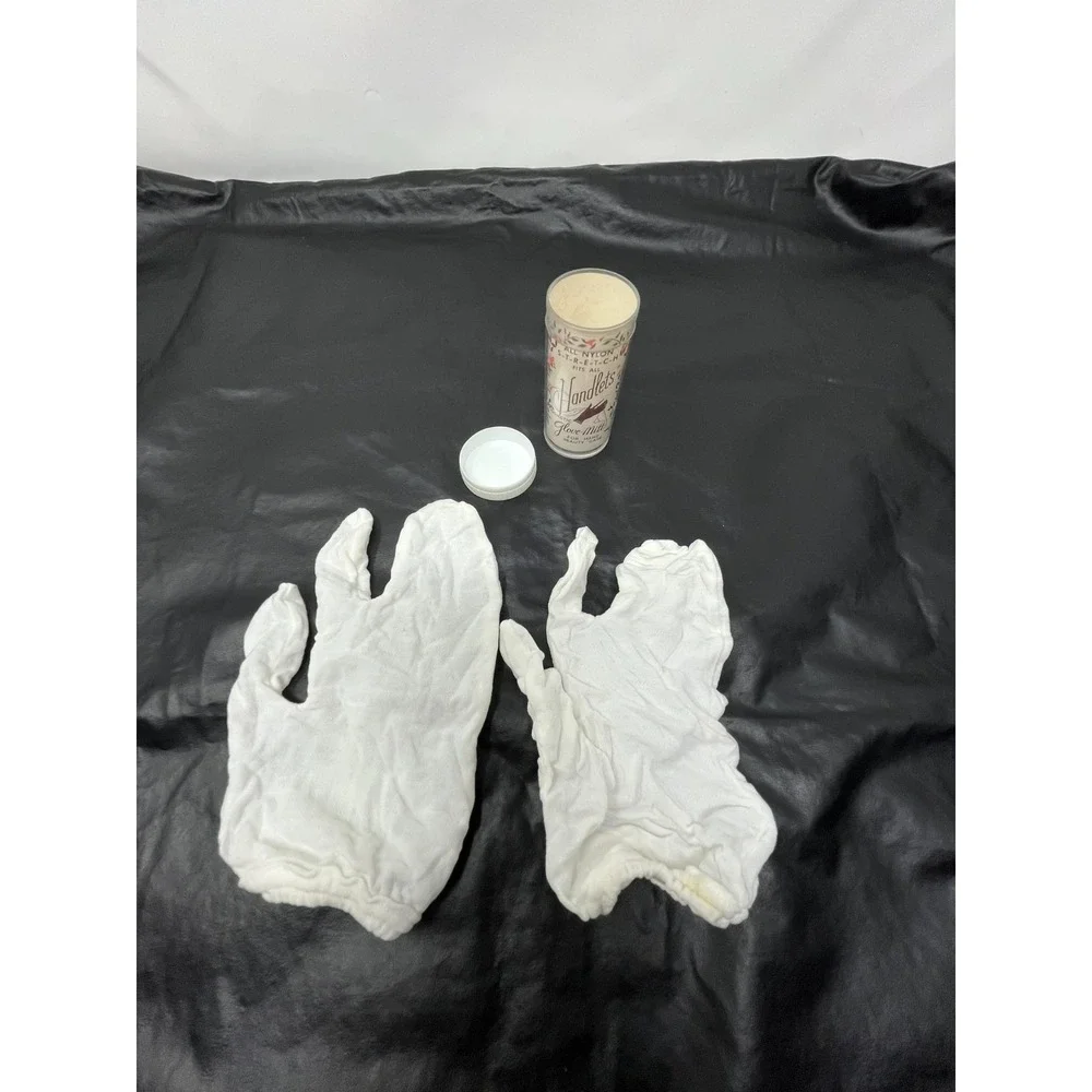 VTG Handlets Glove- Mitts Nylon‎ Stretch One Size White